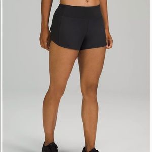 Lululemon Speed Up Mid-Rise Lined Short 4"
